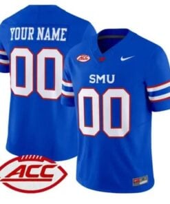Custom SMU Mustangs Jersey Name, Number 2026 Vapor Limited Stitched by My Store NCAA Football Jerseys
