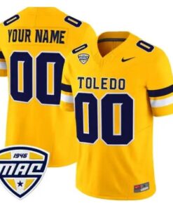 Custom Toledo Rockets Jersey Name, Number 2026 Vapor All Stitched by My Store NCAA Football Jerseys