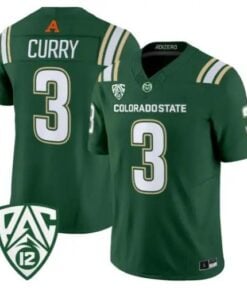 Darius Curry Jersey #3 Colorado State Rams 2026 Vapor All Stitched by My Store NCAA Football Jerseys