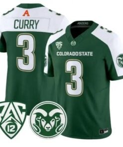 Darius Curry Jersey #3 Colorado State Rams 2026 Vapor All Stitched by My Store NCAA Football Jerseys