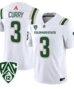 Darius Curry Jersey #3 Colorado State Rams 2026 Vapor All Stitched by My Store NCAA Football Jerseys