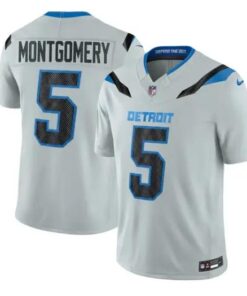 David Montgomery Jersey #5 Detroit Lions 2026 Rivalries Vapor Limited Stitched by My Store NCAA Football Jerseys