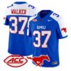 Doak Walker Jersey #37 SMU Mustangs 2026 Vapor Limited All Stitched - Top Design Fan Doak Walker Jersey #37 SMU Mustangs 2026 Vapor Limited All Stitched