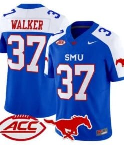Doak Walker Jersey #37 SMU Mustangs 2026 Vapor Limited All Stitched by My Store NCAA Football Jerseys