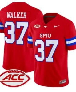 Doak Walker Jersey #37 SMU Mustangs 2026 Vapor Limited All Stitched by My Store NCAA Football Jerseys