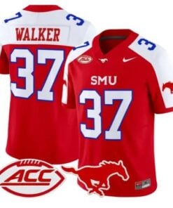 Doak Walker Jersey #37 SMU Mustangs 2026 Vapor Limited All Stitched by My Store NCAA Football Jerseys