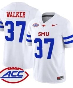Doak Walker Jersey #37 SMU Mustangs 2026 Vapor Limited All Stitched by My Store NCAA Football Jerseys