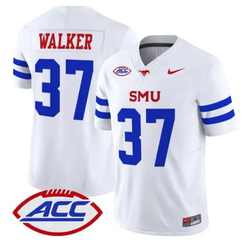 Doak Walker Jersey #37 SMU Mustangs 2026 Vapor Limited All Stitched by My Store NCAA Football Jerseys