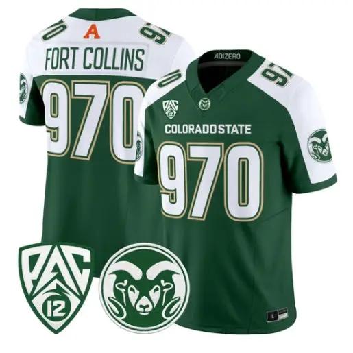 Fort Collins Jersey #970 Colorado State Rams 2026 Vapor All Stitched