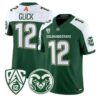 Gary Glick Jersey #12 Colorado State Rams 2026 Vapor Limited Stitched - Top Design Fan Gary Glick Jersey #12 Colorado State Rams 2026 Vapor Limited Stitched