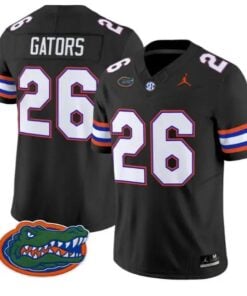 Gators #26 Florida Gators Jersey 2026 Vapor Limited All Stitched by My Store NCAA Football Jerseys