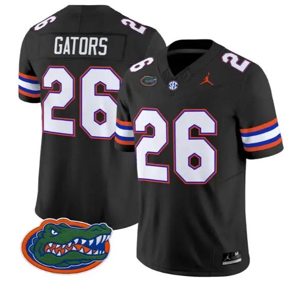 Gators #26 Florida Gators Jersey 2026 Vapor Limited All Stitched by My Store NCAA Football Jerseys