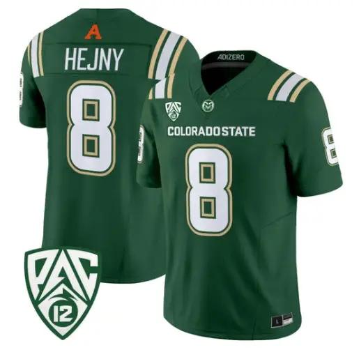 Hauss Hejny Jersey #8 Colorado State Rams 2026 Vapor All Stitched by My Store NCAA Football Jerseys