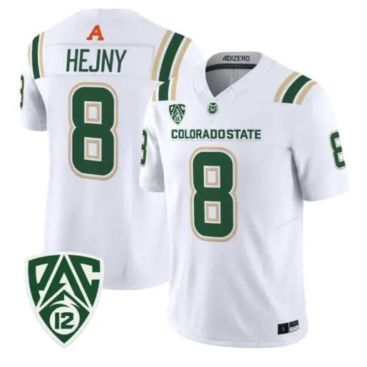 Hauss Hejny Jersey #8 Colorado State Rams 2026 Vapor All Stitched by My Store NCAA Football Jerseys