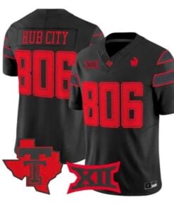Hub City Jersey #806 Texas Tech Red Raiders 2026 Vapor Limited All Stitched by My Store NCAA Football Jerseys