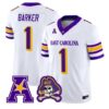 Jackson Barker Jersey #1 East Carolina Pirates 2026 Vapor Limited All Stitched