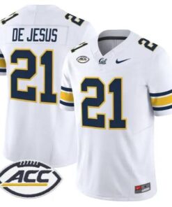 Jacob De Jesus #21 Golden Bears Jersey 2026 Vapor Limited All Stitched by My Store NCAA Football Jerseys