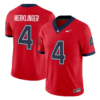Jake Merklinger Jersey #4 UConn Huskies 2026 Vapor Limited Football All Stitched