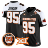 Jaleel Johnson Jersey #95 Oklahoma State 2026 Leslie O'neal Stitched - Top Design Fan Jaleel Johnson Jersey #95 Oklahoma State 2026 Leslie O'neal Stitched