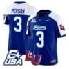 Jamari Person Jersey #3 Liberty Flames 2026 Vapor Limited Stitched - Top Design Fan Jamari Person Jersey #3 Liberty Flames 2026 Vapor Limited Stitched