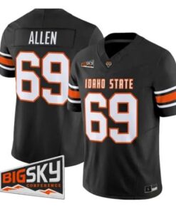 Jared Allen Jersey #69 Idaho State Bengals 2026 Limited All Stitched by My Store NCAA Football Jerseys