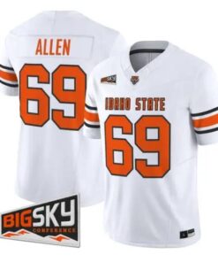 Jared Allen Jersey #69 Idaho State Bengals 2026 Limited All Stitched by My Store NCAA Football Jerseys