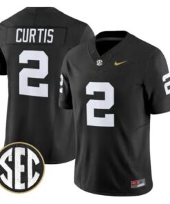 Jared Curtis Jersey #2 Vanderbilt Commodores 2026 Vapor V2 Stitched by My Store NCAA Football Jerseys