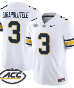 Jaron-Keawe Sagapolutele Jersey #3 Golden Bears Jersey 2026 Limited Stitched by My Store NCAA Football Jerseys