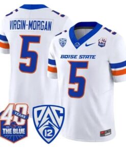 Jayden Virgin-Morgan Jersey #5 Boise State Broncos 2026 All Stitched by My Store NCAA Football Jerseys