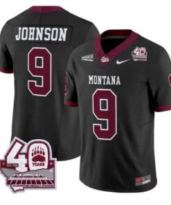 Jaylen Johnson Jersey #9 Montana Grizzlies 2026 Limited All Stitched by My Store NCAA Football Jerseys