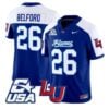 Jaylin Belford Jersey #26 Liberty Flames 2026 Vapor Limited Stitched - Top Design Fan Jaylin Belford Jersey #26 Liberty Flames 2026 Vapor Limited Stitched