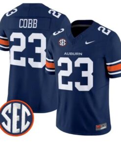 Jeremiah Cobb #23 Auburn Tigers Jersey 2026 Vapor Limited Stitched by My Store NCAA Football Jerseys