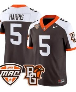 Josh Harris #5 Bowling Green Falcons Jersey 2026 Vapor All Stitched by My Store NCAA Football Jerseys