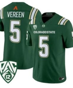Juice Vereen Jersey #5 Colorado State Rams 2026 Vapor All Stitched by My Store NCAA Football Jerseys