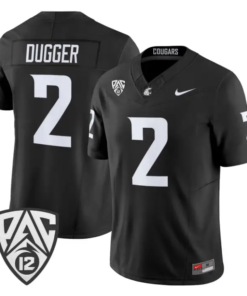 Julian Dugger Jersey #2 Washington State Cougars 2026 Vapor Stitched by My Store NCAA Football Jerseys
