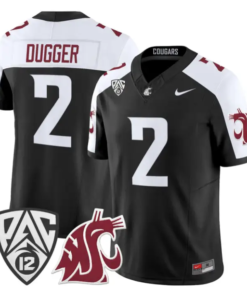 Julian Dugger Jersey #2 Washington State Cougars 2026 Vapor Stitched by My Store NCAA Football Jerseys