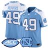Julius Peppers Jersey #49 North Carolina Tar Heels 2026 All Stitched - Top Design Fan Julius Peppers Jersey #49 North Carolina Tar Heels 2026 All Stitched