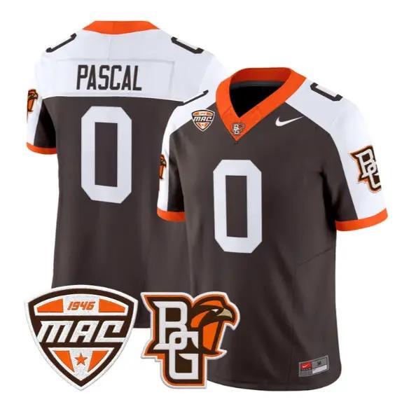Kal-El Pascal #0 Bowling Green Falcons Jersey 2026 Limited Stitched by My Store NCAA Football Jerseys