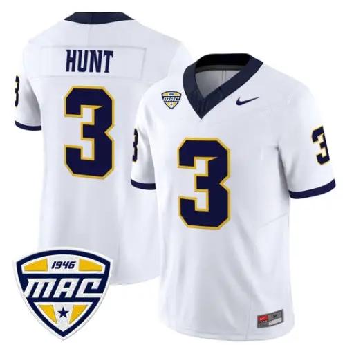Kareem Hunt Jersey #3 Toledo Rockets 2026 Vapor Limited All Stitched by My Store NCAA Football Jerseys