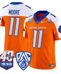 Kellen Moore Jersey #11 Boise State Broncos 2026 Limited Stitched by My Store NCAA Football Jerseys