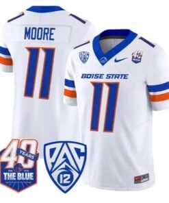 Kellen Moore Jersey #11 Boise State Broncos 2026 Limited Stitched by My Store NCAA Football Jerseys