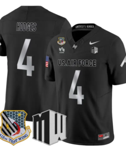 Kemper Hodges Jersey #4 Air Force Falcons 2026 Vapor Limited All Stitched by My Store NCAA Football Jerseys
