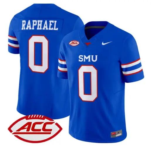 Kendrick Raphael Jersey #0 SMU Mustangs 2026 Vapor Limited Stitched by My Store NCAA Football Jerseys