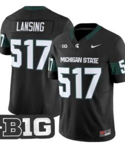 Lansing Jersey #517 Michigan State Spartans 2026 Limited Stitched by My Store NCAA Football Jerseys