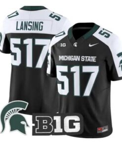 Lansing Jersey #517 Michigan State Spartans 2026 Limited Stitched by My Store NCAA Football Jerseys