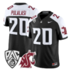 Leo Pulalasi Jersey #20 Washington State Cougars 2026 Vapor Stitched - Top Design Fan Leo Pulalasi Jersey #20 Washington State Cougars 2026 Vapor Stitched