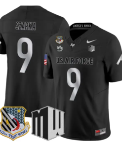Liam Szarka Jersey #9 Air Force Falcons 2026 Vapor Limited All Stitched by My Store NCAA Football Jerseys