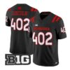 Lincoln Nebraska #402 Nebraska Cornhuskers Jersey 2026 Alter All-black Stitched