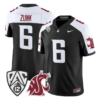 Linus Zunk Jersey #6 Washington State Cougars 2026 Vapor Stitched - Top Design Fan Linus Zunk Jersey #6 Washington State Cougars 2026 Vapor Stitched