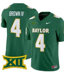 Louis Brown IV Jersey #4 Baylor Bears Throwback 2026 Vapor Limited All Stitched